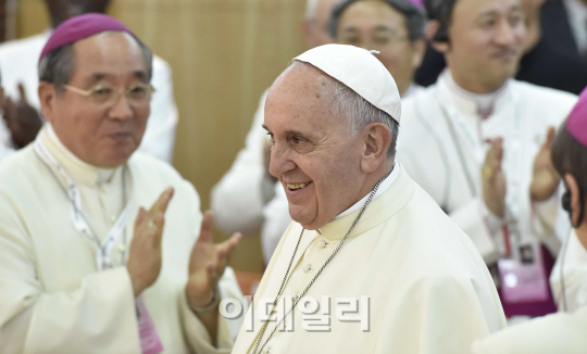 [교황방한] 교황, 헬기 대신 KTX로 대전 이동