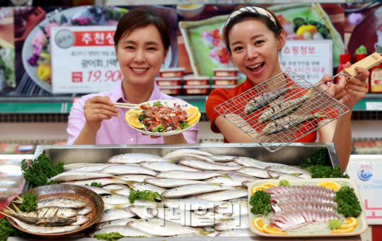 [포토]가을 전어 맛보세요~