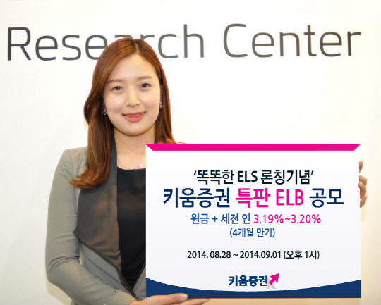 키움증권, ELB·ELS 3종