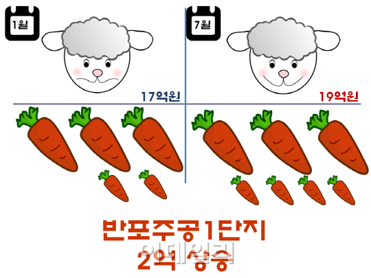 반포주공 6개월만에 2억 올라…강남재건축 괜찮을까