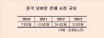 삼성전자, 200조 中 모바일 결제시장 공략 본격화