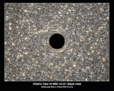괴물 블랙홀 발견, 가장 작은 왜소은하 속에 '이럴 수가'