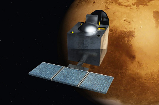 인도 화성탐사선 '망갈리안' 24일 궤도진입 예정