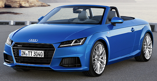 아우디 뉴 'TT 로드스터', 스포츠카의 우아한 매력                                                                                                                                         
