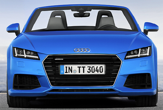 아우디 뉴 'TT 로드스터', 강렬한 존재감                                                                                                                                                  