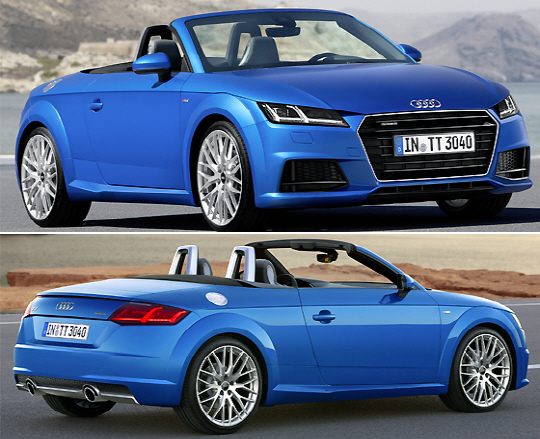 아우디 뉴 'TT 로드스터', 강인한 디자인                                                                                                                                                  