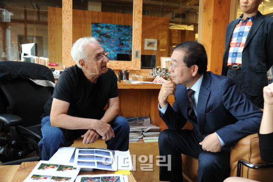 박원순 시장, 할리우드영화 서울 촬영 유치 '팔걷어'