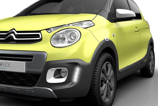시트로엥, 'C1 어반 라이드' 2014 파리모터쇼서 최초 공개                                                                                                                                        