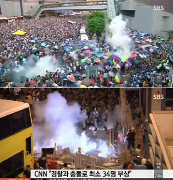 홍콩 우산시위 절정 치닫나...배경은