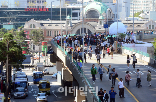[포토]44년만에 서울역 고가 공개
