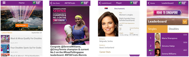 "테니스 선수·경기 소식 한눈에"..SAP, WTA 모바일 앱 출시