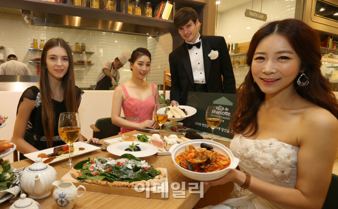 [포토]유럽풍 레스토랑 '빌라드 샬롯'