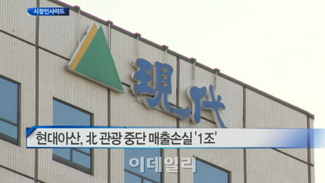 [시장인사이드] 현대아산, 北 관광 중단 매출손실 '1조' 外