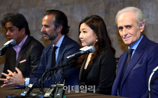 [포토]기자회견 참석한 호세 카레라스