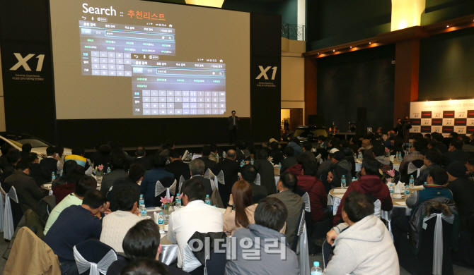 [포토]팅크웨어, 아이나비 X1 신제품 발표회