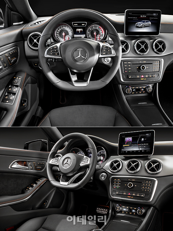 벤츠 'CLA 슈팅 브레이크', 세련된 실내 디자인                                                                                                                                            