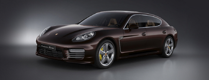 포르쉐, 570마력 괴물차 `파나메라 익스클루시브` 100대 한정 판매                                                                                                                                          