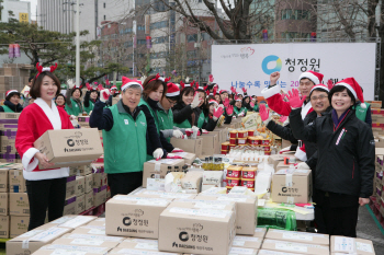 대상 청정원, 2014개 선물세트 만들어 소외계층 전달