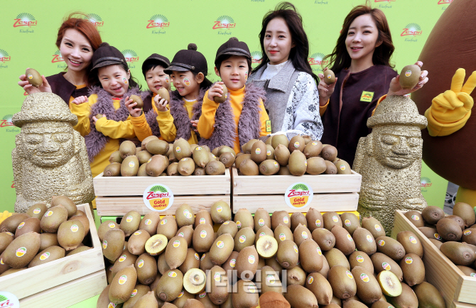 [포토]제스프리, 제주도 골드키위 출시