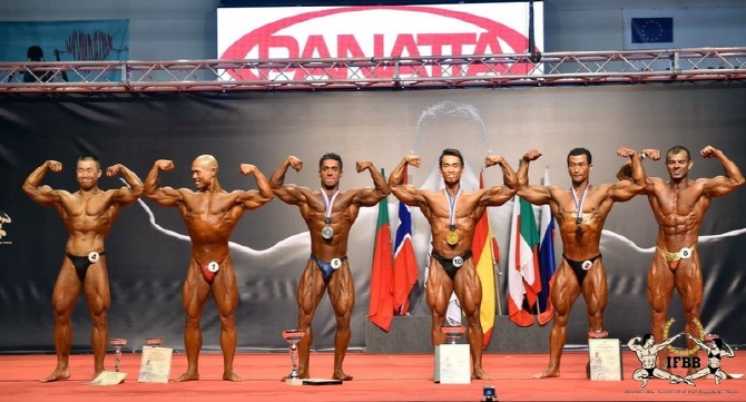  `클래식 보디빌딩 부문` 메달의 주역들                                                                                                                                                             