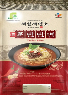 CJ제일제당, 사천 면요리 제일탄탄면 출시
