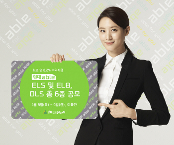 현대증권, '에이블 ELS 884호' 등 6종 상품 공모
