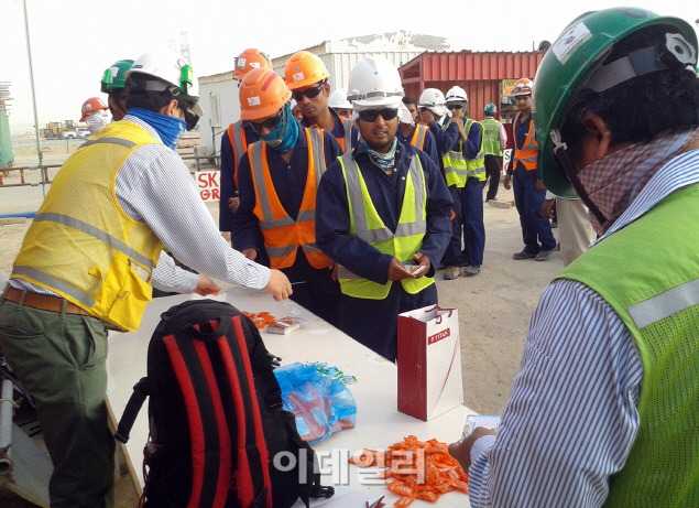 SK건설, 사우디 와싯 프로젝트서 무사고 신기록 달성