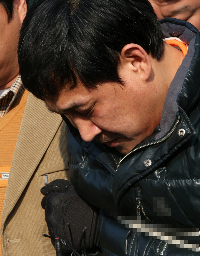 [포토] 안산 살인 인질극 현장검증