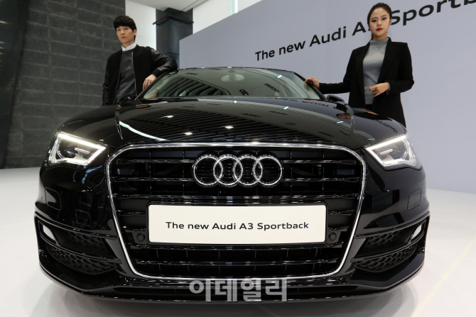 [포토]작지만 강한 아우디 A3 스포트백 출시