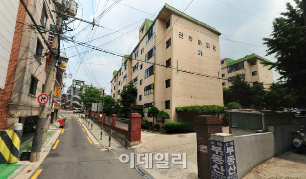 안전진단 'D등급' 서울 관악아파트, 10층 규모로 재건축된다