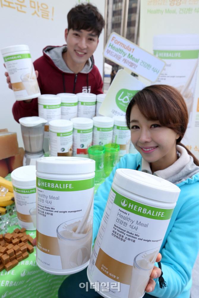 [포토] 'Formula1 Healthy Meal 건강한 식사'의 부드러운 캐러멜맛 출시