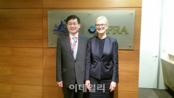 홍기택 회장, 호주 방문해 산업銀 사무소 개소 추진