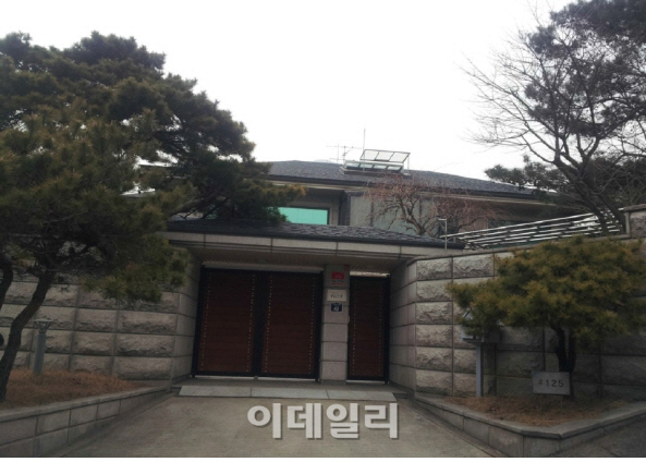 현대시멘트·성우그룹 정몽선 회장 '한남동 자택' 경매행