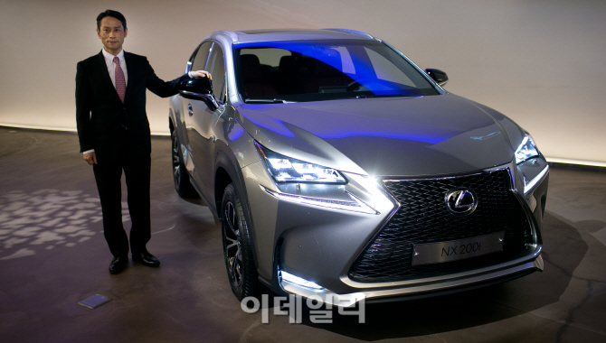 포토]렉서스, '터보 컴팩트 Suv Nx200T' 출시