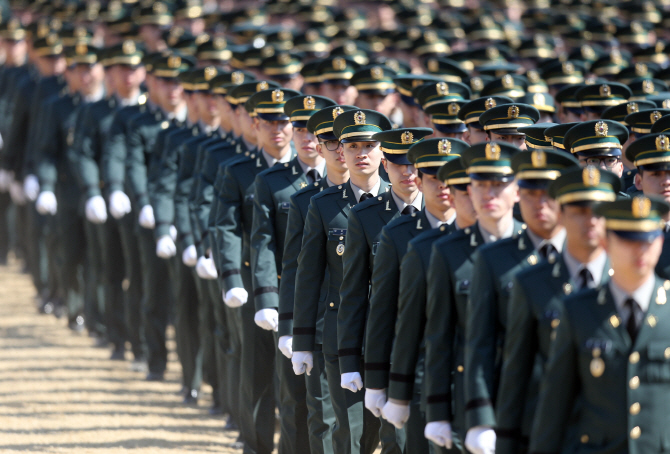 2015 장교 합동임관식 거행 ..블랙이글, 6479명 신임 장교 배출 `축하비행`                                                                                                                                  