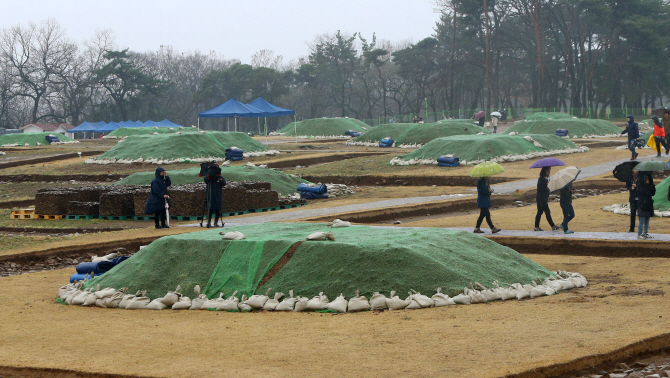 [포토] 경주 월성 시굴조사