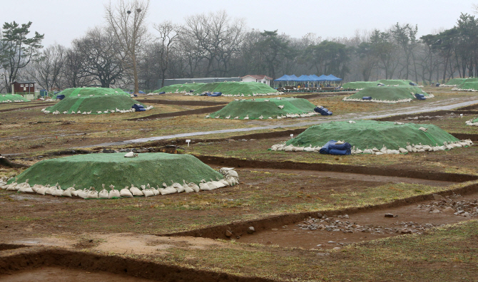 [포토] 경주 월성 시굴조사