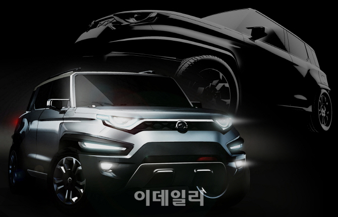 쌍용차, SUV 콘셉트카 XAV 렌더링 이미지 공개