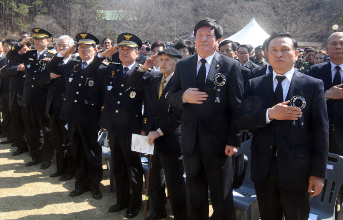 [포토] 천안함 46용사 추모식