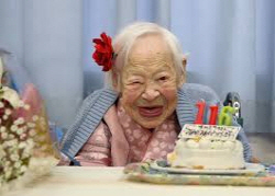 세계 최고령 117세 日 할머니 별세..1800년대생 4명 남아