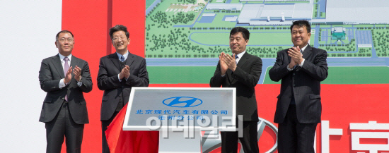 현대차, 중국 허베이성에 4번째 공장 '첫 삽'