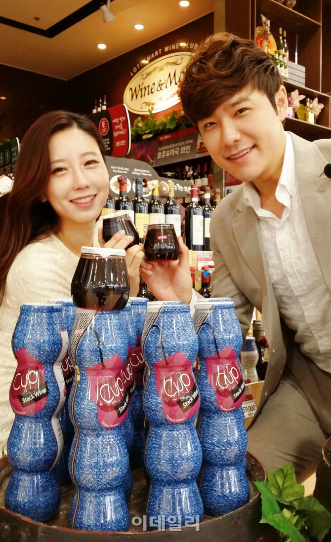 [포토]롯데마트, 1인용 컵와인-3