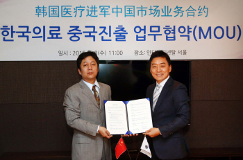 한중 헬스케어 전문가들 의기 투합, 對中 의료수출 본격 나선다!