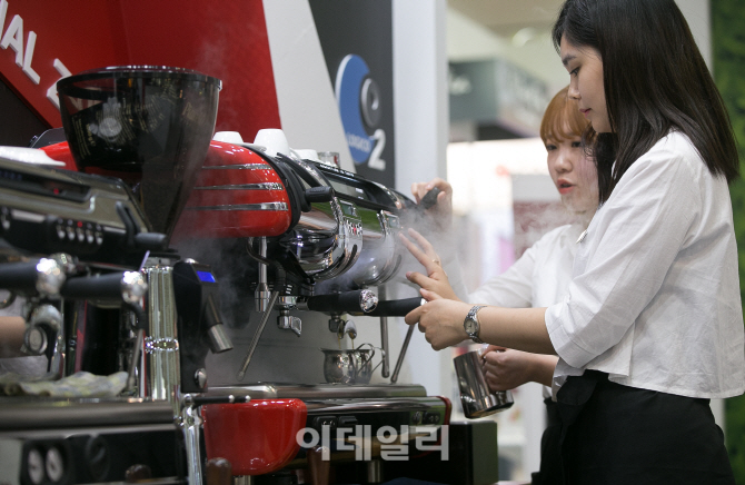 [포토]커피트렌드를 엿볼수 있는 '2015 서울커피엑스포'