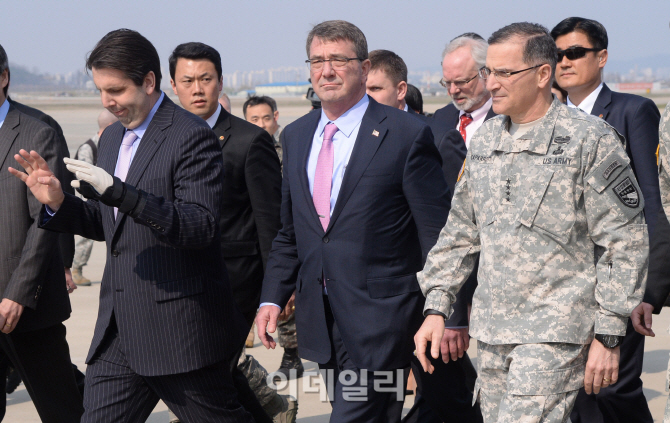 [포토]애쉬턴 카터 미 국방장관 방한