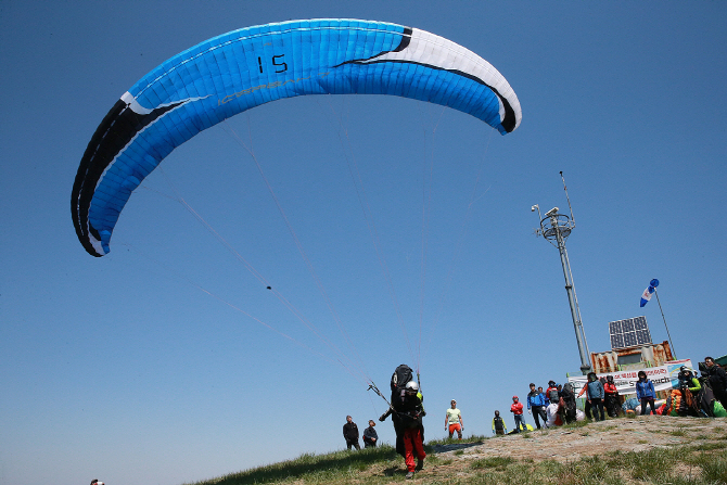 합천, 패러글라이딩 국가대표 선발대회