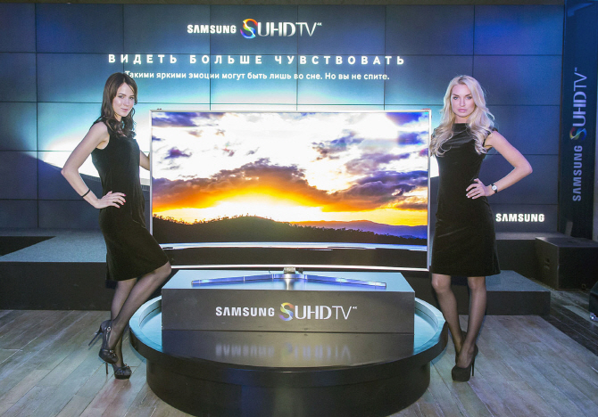 삼성 SUHD TV, 러시아 시장 공략 본격화