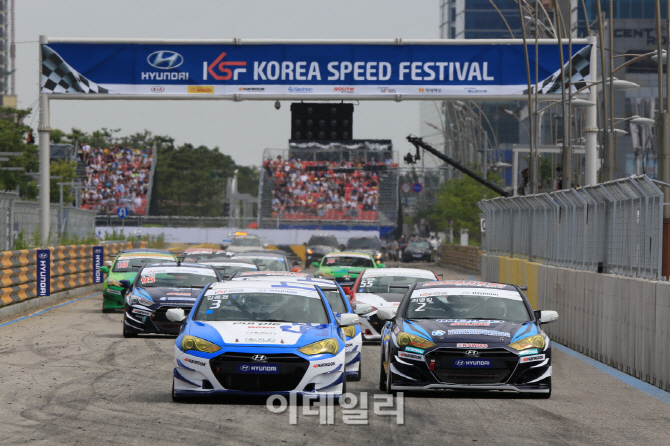 현대차, 인천 송도서 무료 도심 레이싱 축제