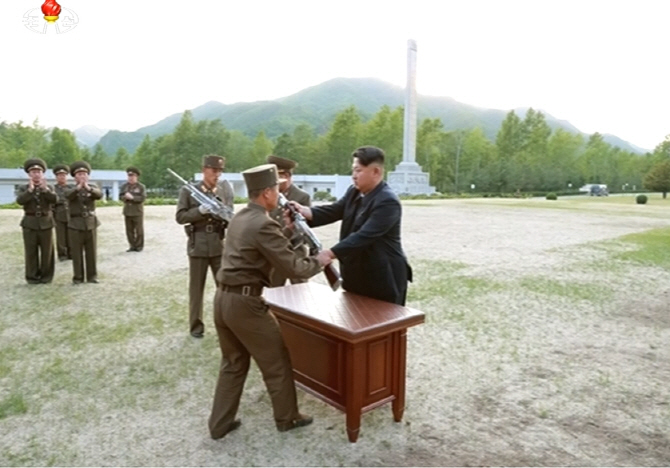  북한 김정은, 함경도 군부대 시찰                                                                                                                                                                  
