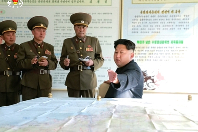  북한 김정은, 함경도 군부대 시찰                                                                                                                                                                  